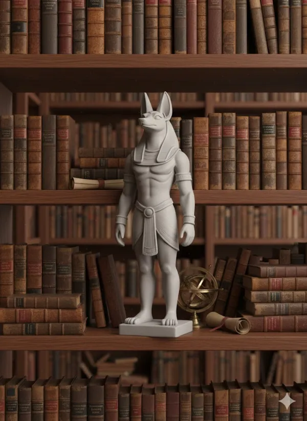 Statue du dieu Anubis