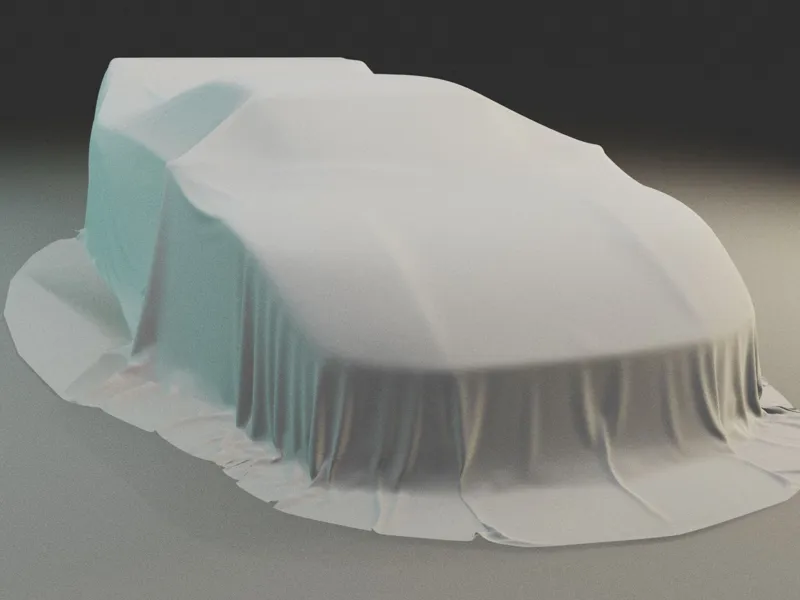 Covered Ferrari F40 – “Under the Cloth”