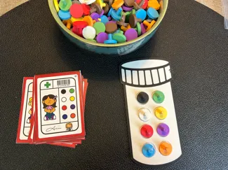 Medicijnpotje vullen