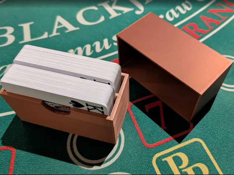 Cardbox 2 deck with lid