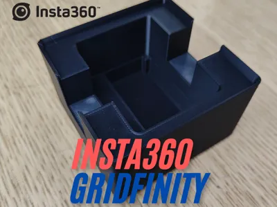 Gridfinity Organizer for Insta360 GO 3S