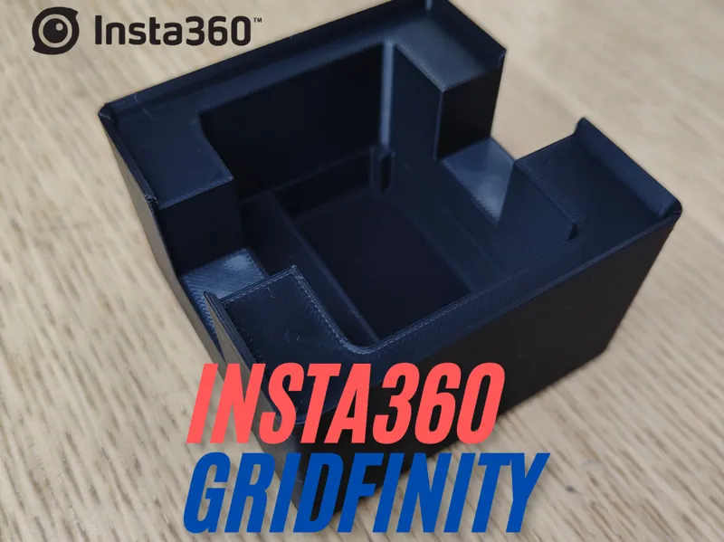 Gridfinity Organizer for Insta360 GO 3S