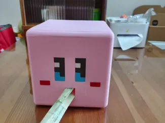 星之卡比方形存钱罐