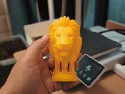 Mechanical Lion Head Ornament