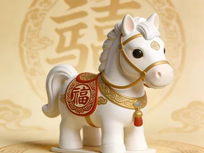Year of the Horse Mascot