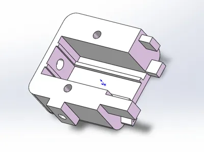 K3C X-axis Right Side Tensioner Fixing Part
