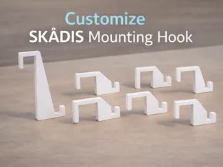 Customizable Skådis Hook Mount