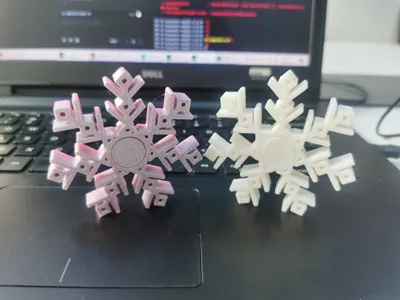 Snowflake Fidget Spinner