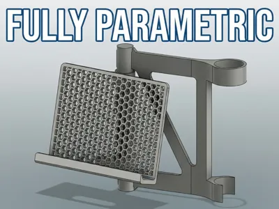 iPad stand for monitor arm