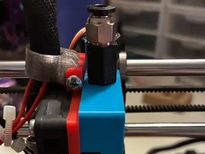 Prusa mini PTFE coupler adapter to M10x1.0