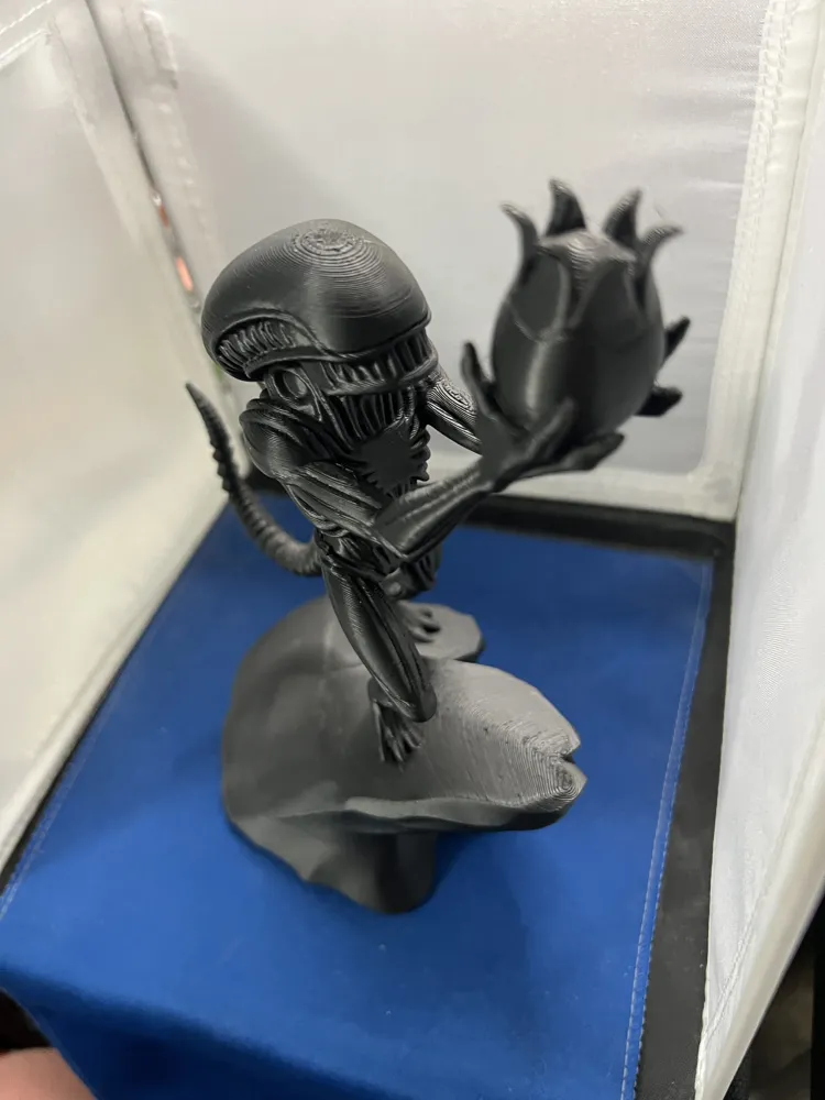 The Circle of Death - The Alien King - Free 3D Print Model - MakerWorld