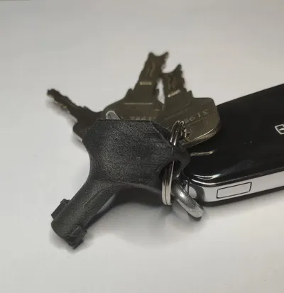 Switch cabinet keychain