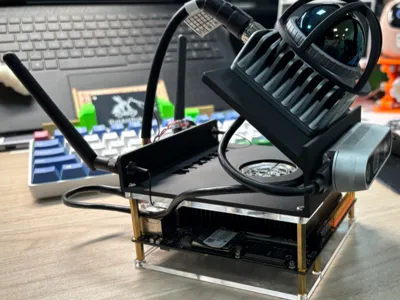 mid360 D435i mount for RDKS100