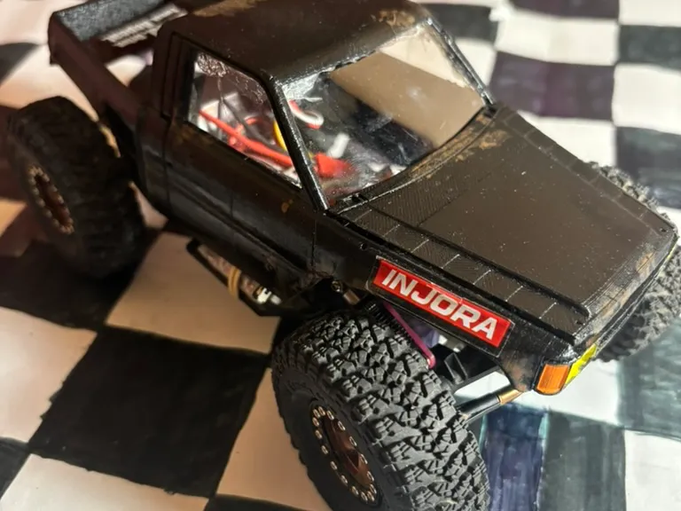 Pinched toyota scx24 body