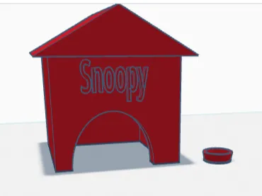 Snoopy's dog house