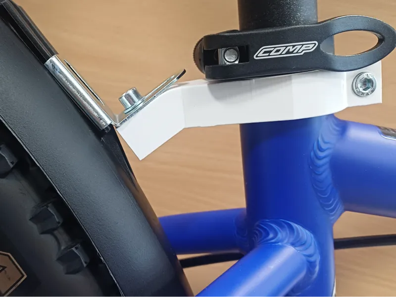 Matts bicycle mudguard holder