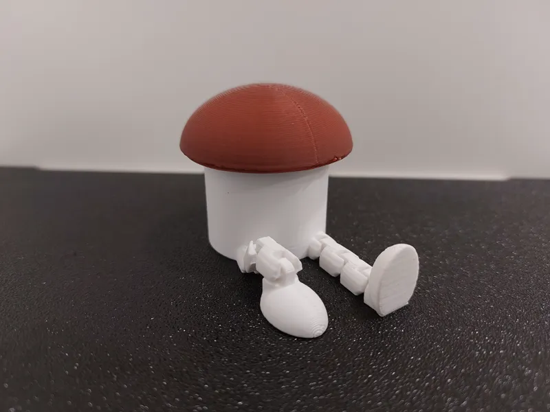 Articulated mushroom