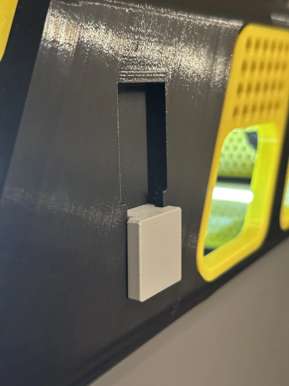 Customizable Tab for BLV AMS Riser V4.0 Slot Patch - Free 3D Print ...