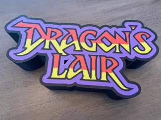 Dragon's Lair Arcade Lightbox