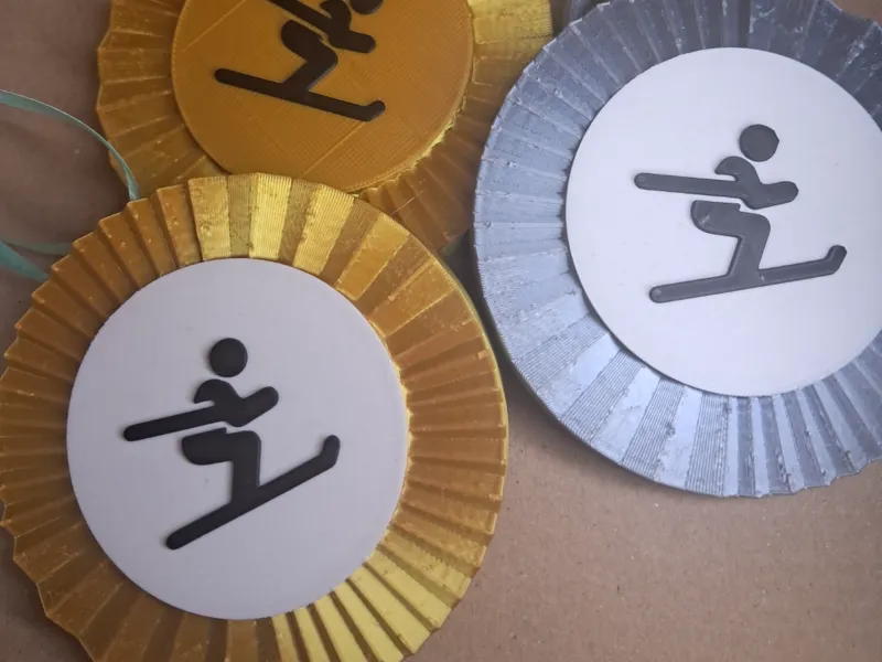 Ski Medal