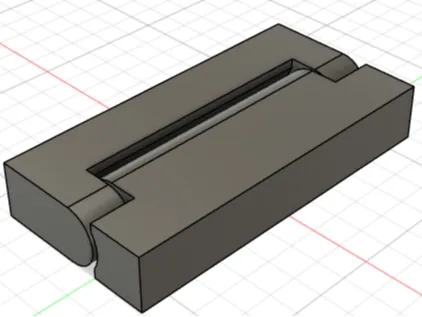 Print in Place Hinge example