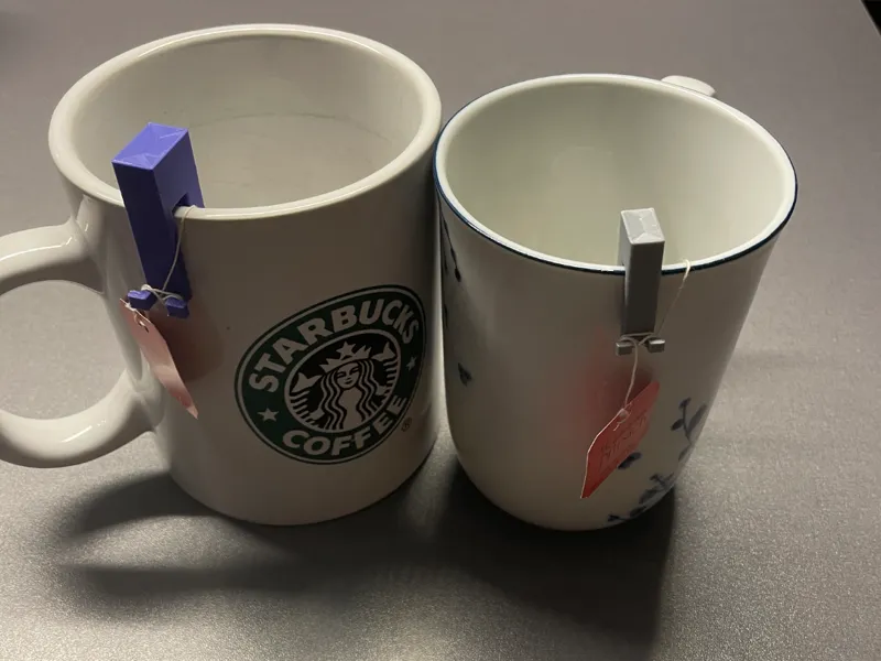 Teabag holder 2 sizes