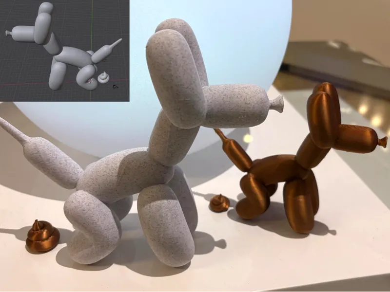 Pooping Balloon Dog