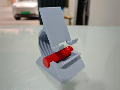 Mechanical adjustable phone stand - Free 3D Print Model - MakerWorld