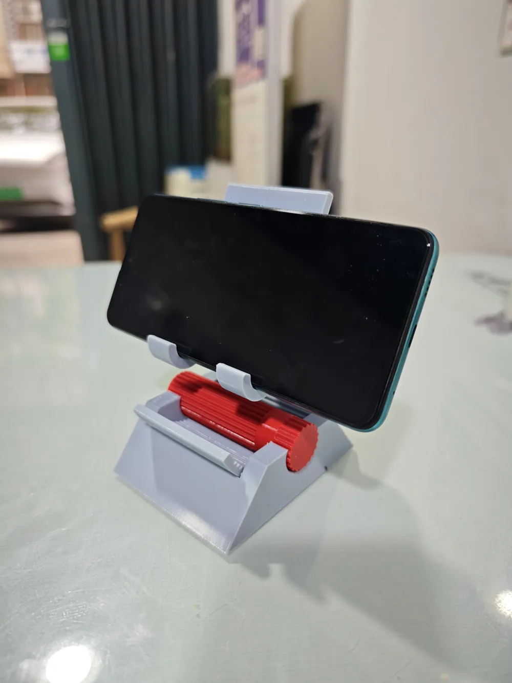 Mechanical adjustable phone stand - Free 3D Print Model - MakerWorld