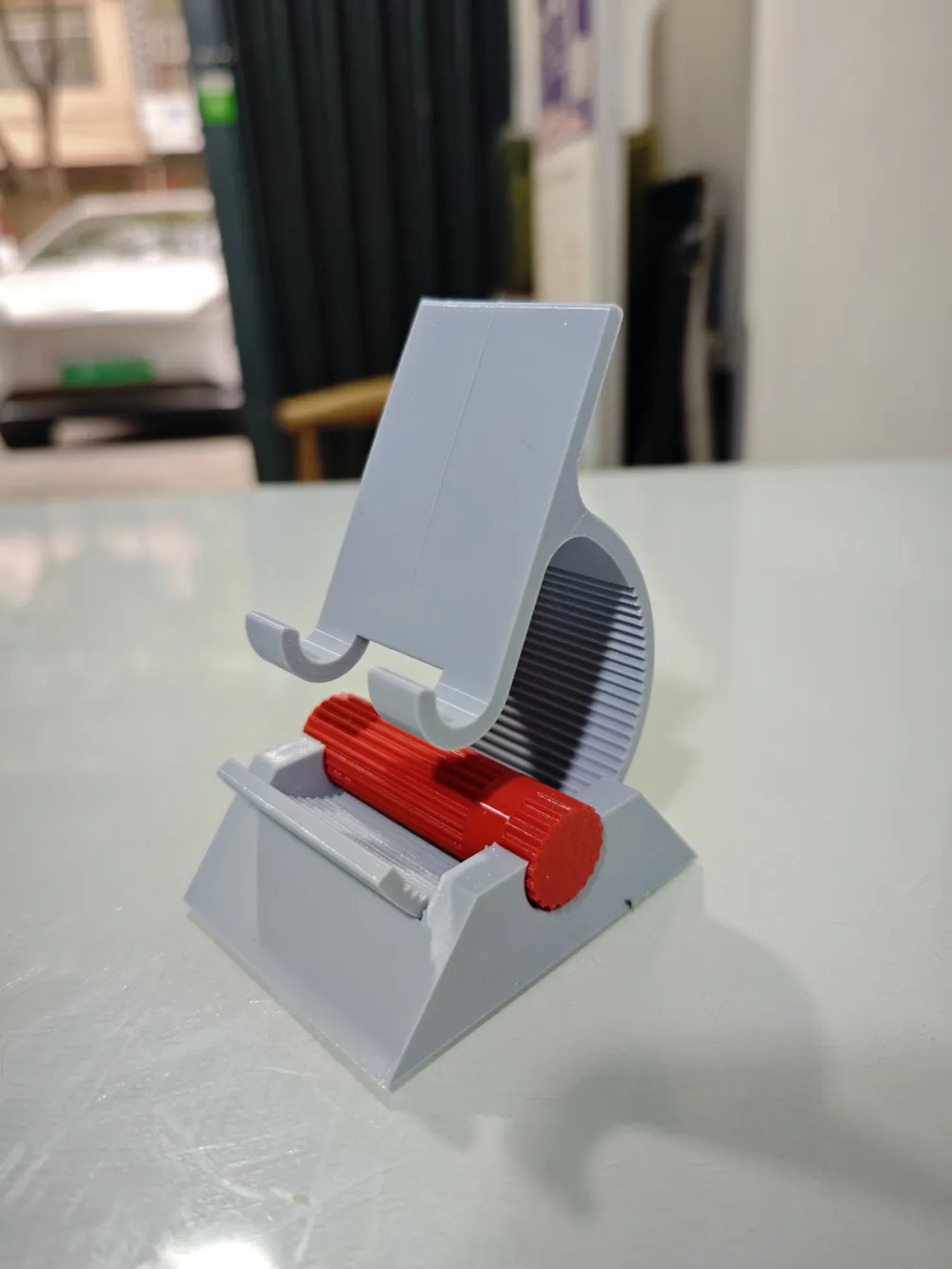 Mechanical adjustable phone stand - Free 3D Print Model - MakerWorld