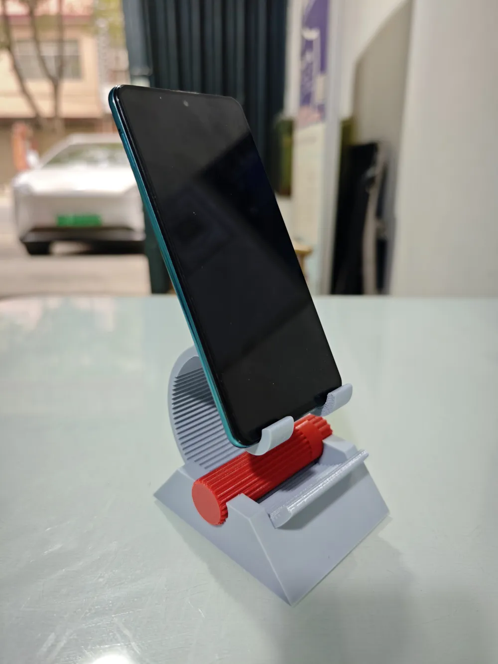 Mechanical adjustable phone stand - Free 3D Print Model - MakerWorld
