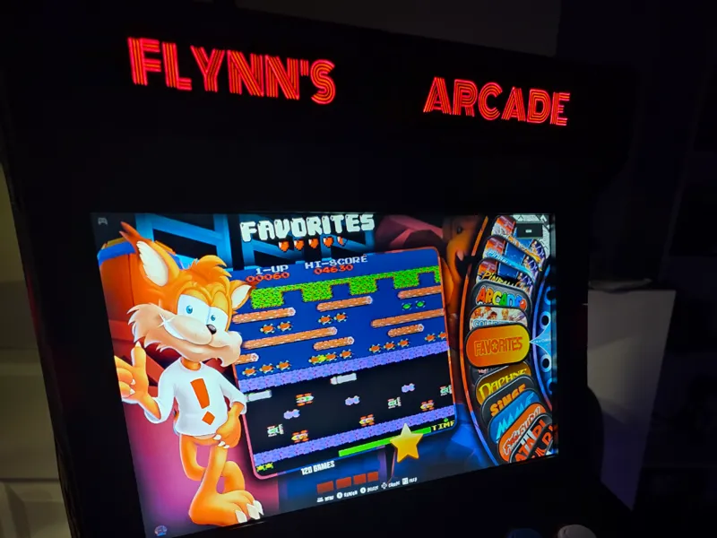 Flynns Arcade Marquee for HexCade