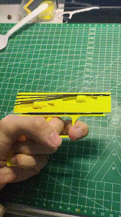 rubber band blaster "Chips" | half-hour quick print