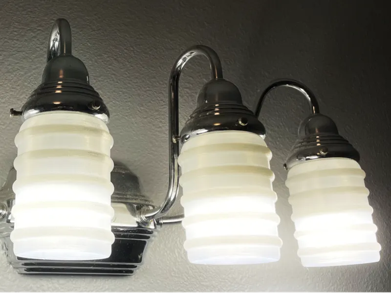 Art Deco Medium Bulb Replacement Cover