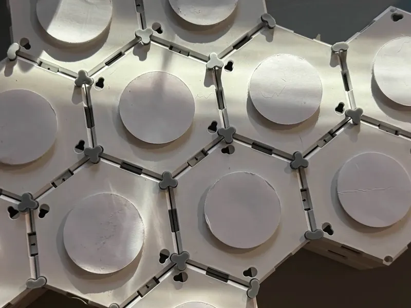 Hex Wall Light Body Clip