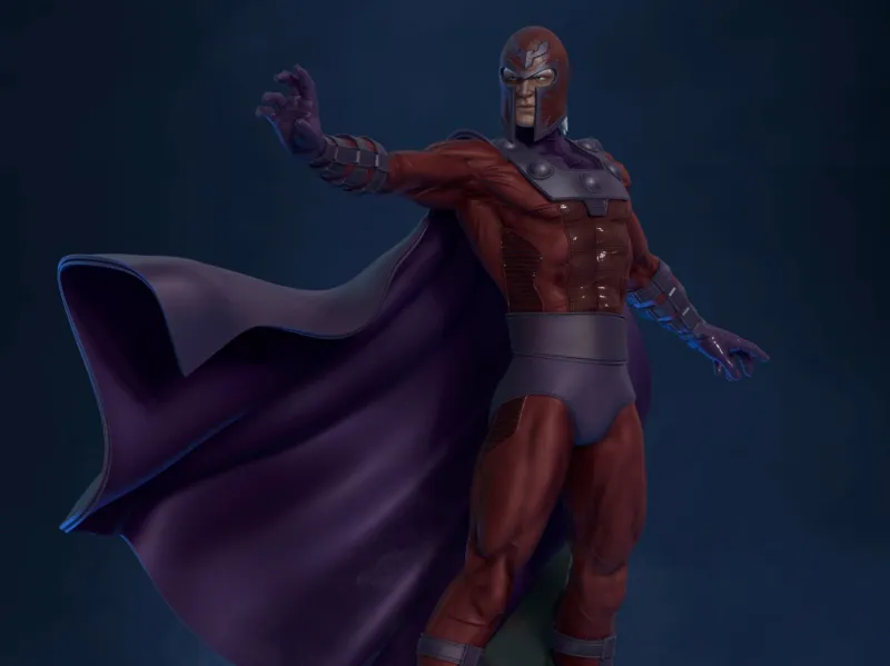 Magneto 3D print model