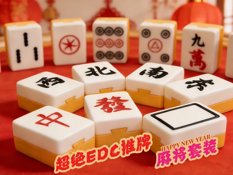 超绝EDC推牌--麻将套装
