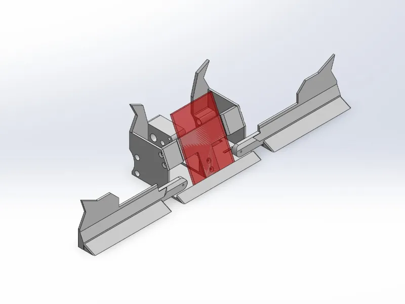 Chasis Minisumo RC Amateur 3 cuchillas (PROTOTIPO)