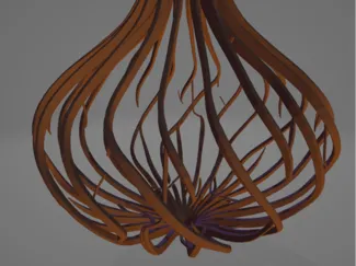 Wooden Lamp