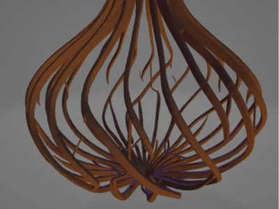 Wooden Lamp