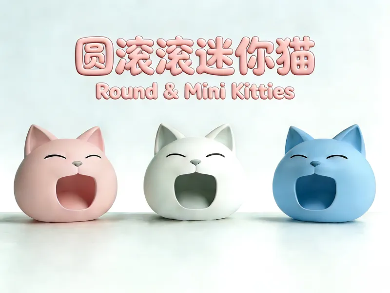 圆滚滚迷你猫
