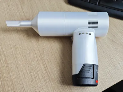 Powerful Vacuum Cleaner, Bosch 10.8V, 12V Li-ion Battery Adapter