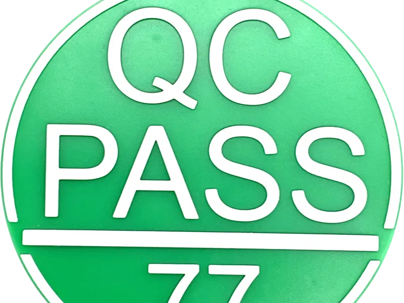 Transformers QC Pass 34 Quality Pass logo 