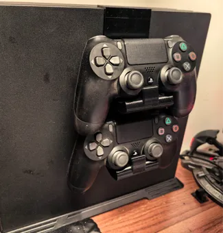 PS4主机外挂双手柄支架