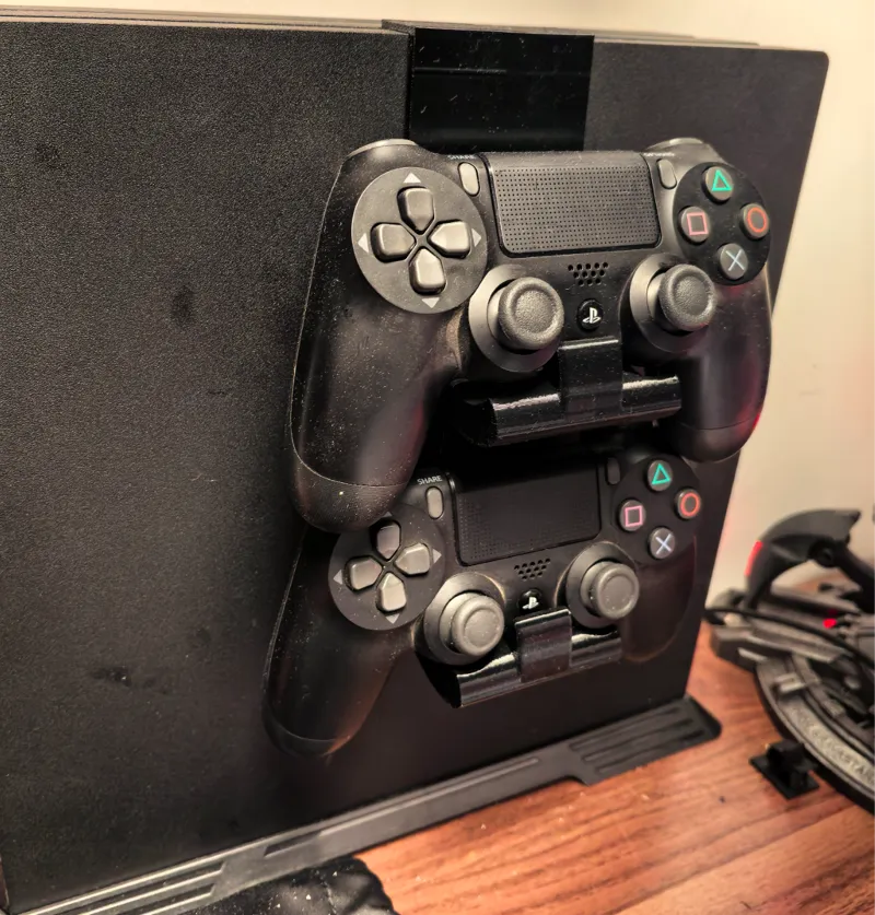 PS4主机外挂双手柄支架