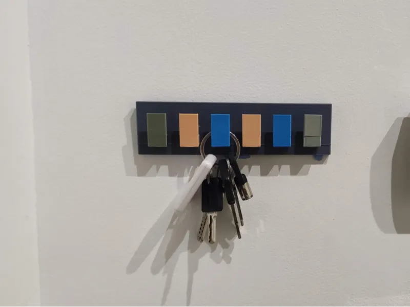 Perchero para llaves.