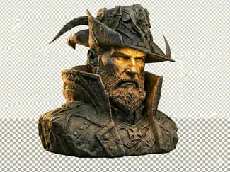 Bust of the Vasco da Gama Mascot