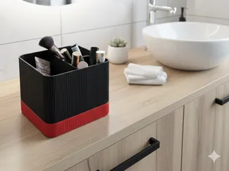 Stackable Cosmetic Storage Boxes