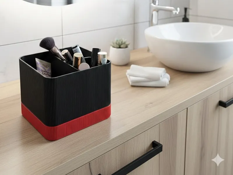 Stackable Cosmetic Storage Boxes