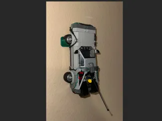 Legó Speed Champions Delorean Wall Mount